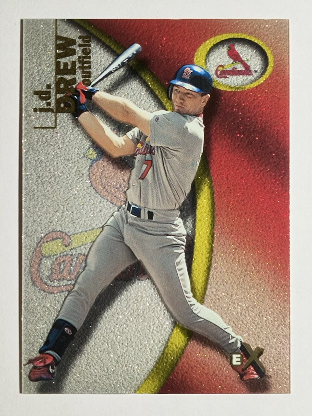 2001 E-X #55 J.D. Drew