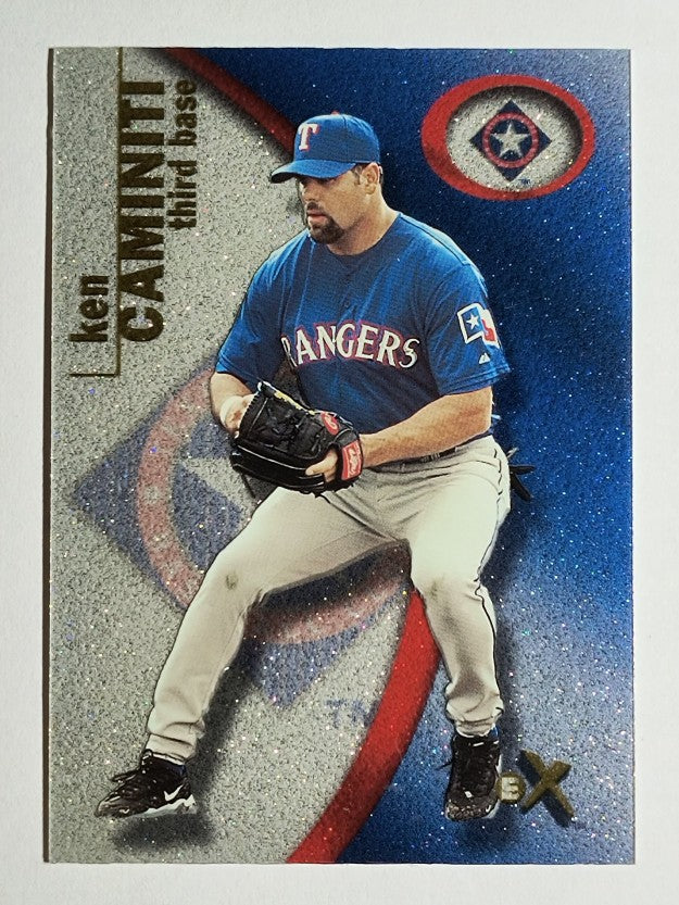 2001 E-X #100 Ken Caminiti
