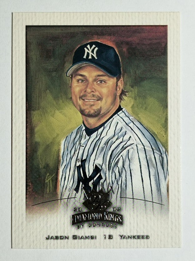 2002 Diamond Kings #80 Jason Giambi