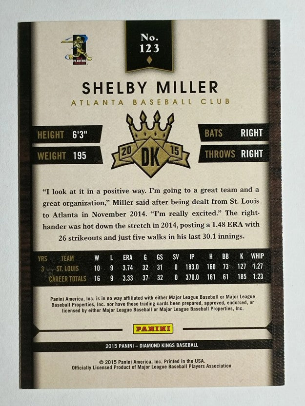 2015 Diamond Kings #123 Shelby Miller