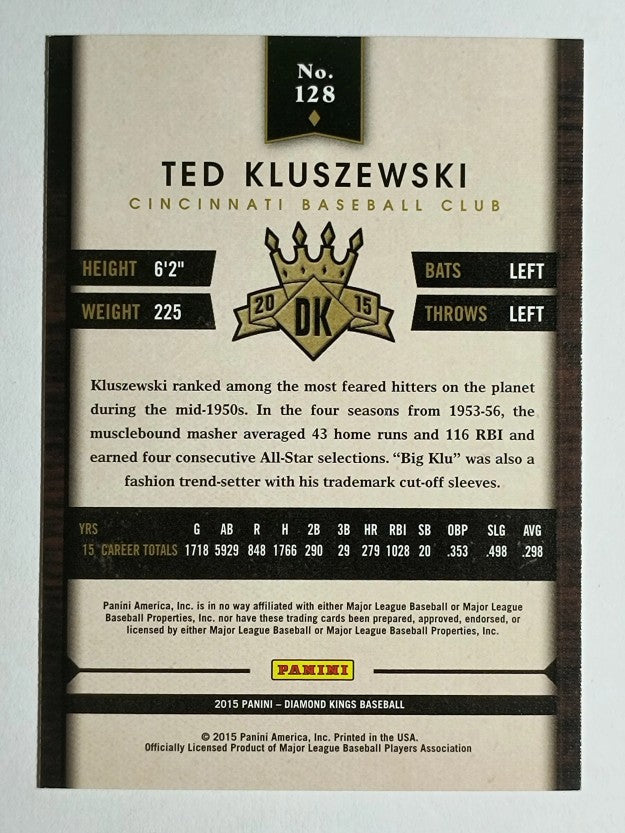 2015 Diamond Kings #128 Ted Kluszewski