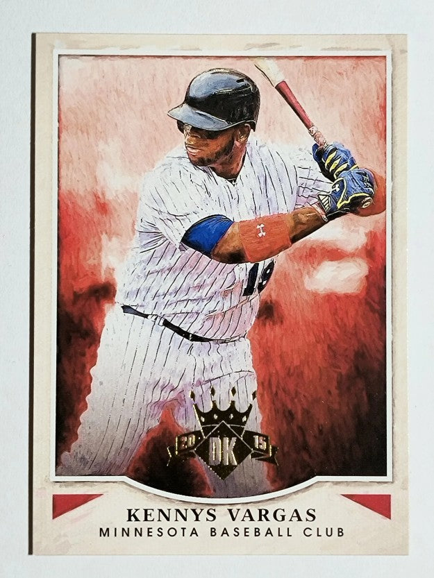 2015 Diamond Kings #168A Kennys Vargas RC