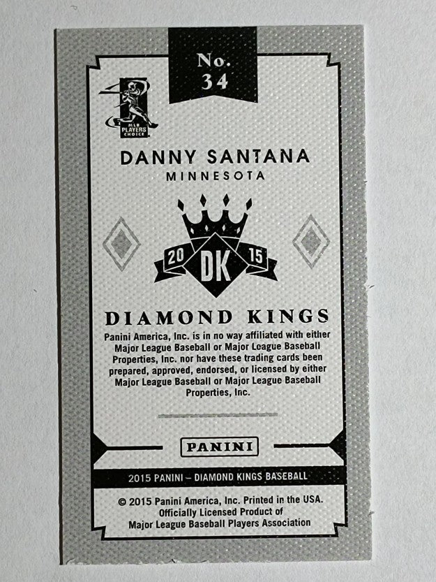 2015 Diamond Kings DK Minis #34 Danny Santana
