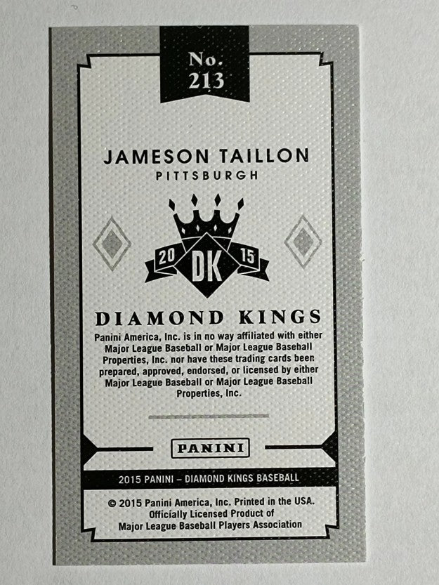 2015 Diamond Kings DK Minis #213 Jameson Taillon