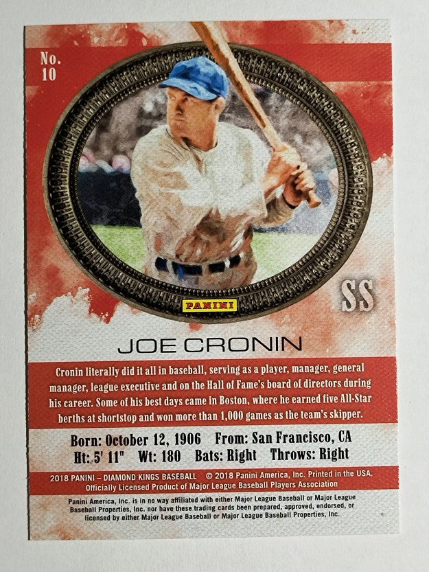 2018 Diamond Kings #10 Joe Cronin