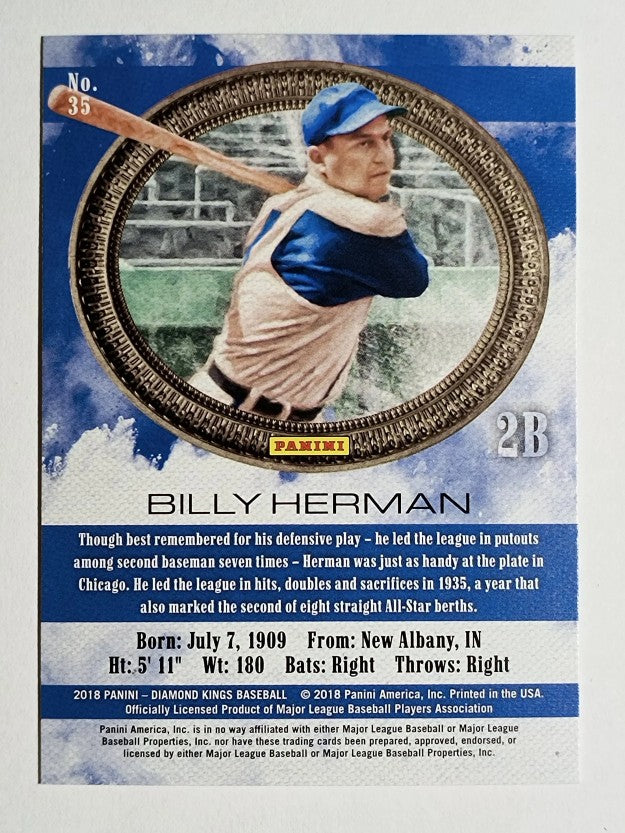 2018 Diamond Kings #35 Billy Herman