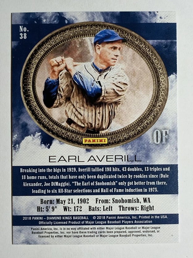 2018 Diamond Kings #38 Earl Averill