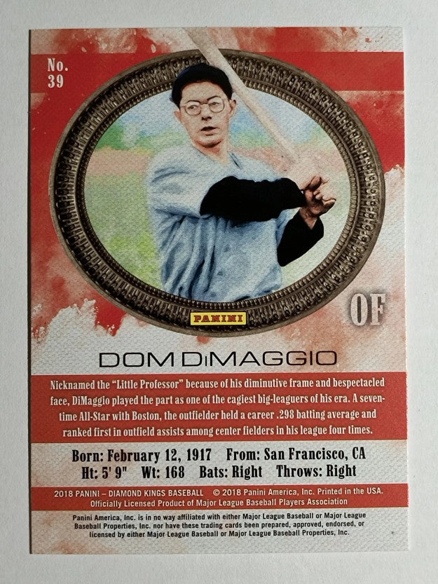 2018 Diamond Kings #39 Dom DiMaggio