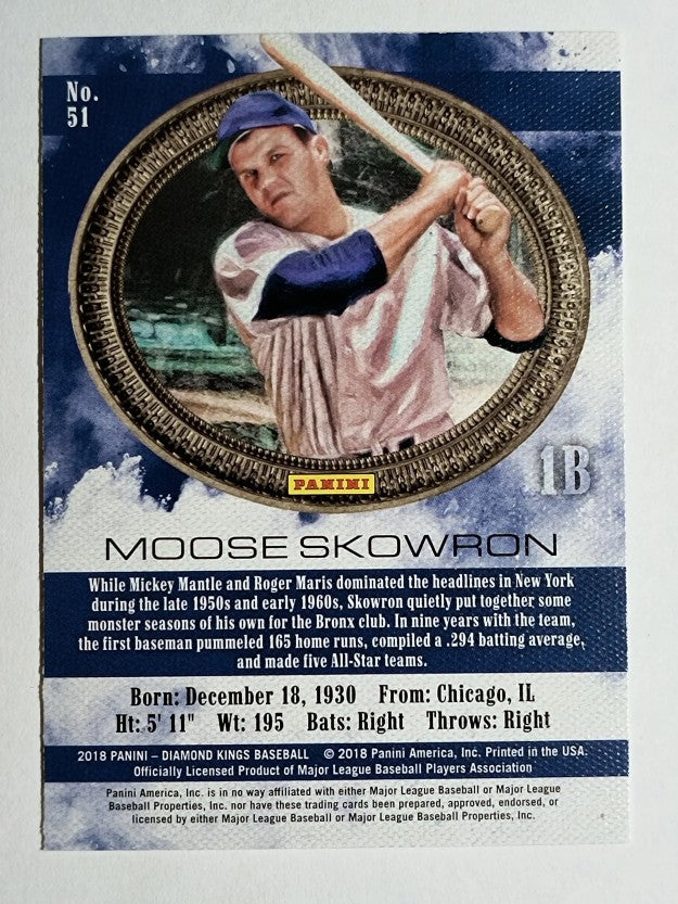 2018 Diamond Kings #51 Moose Skowron