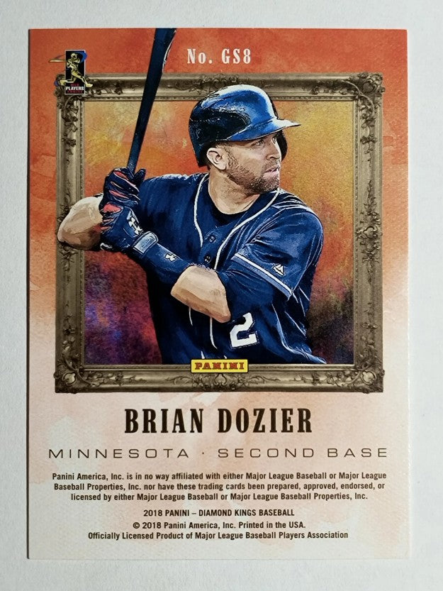 2018 Diamond Kings Gallery of Stars #8 Brian Dozier
