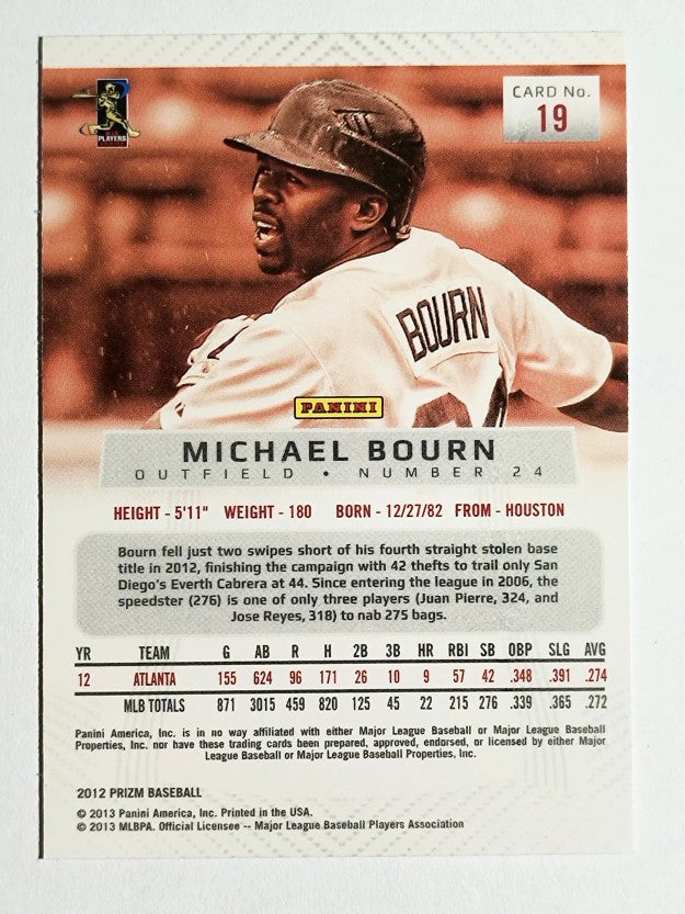 2012 Panini Prizm #19 Michael Bourn