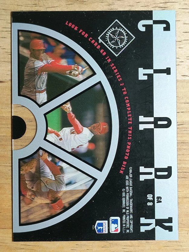 1995 Leaf Slideshow #6A Will Clark