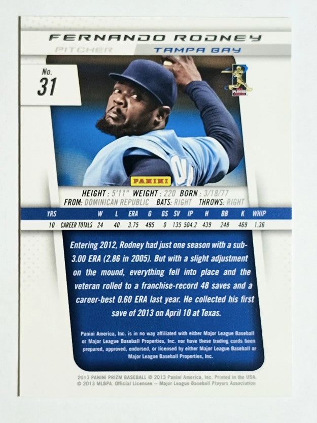 2013 Panini Prizm #31 Fernando Rodney