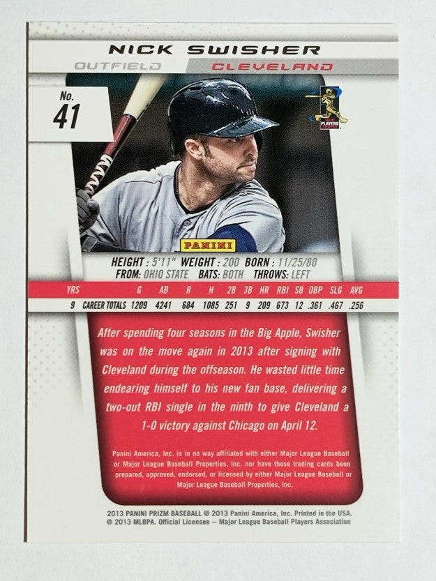 2013 Panini Prizm #41 Nick Swisher