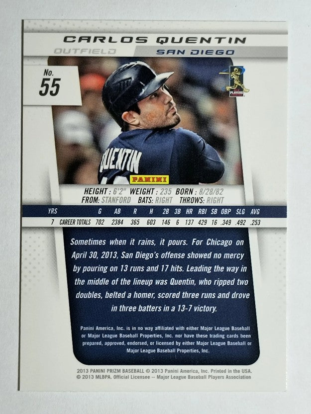 2013 Panini Prizm #55 Carlos Quentin