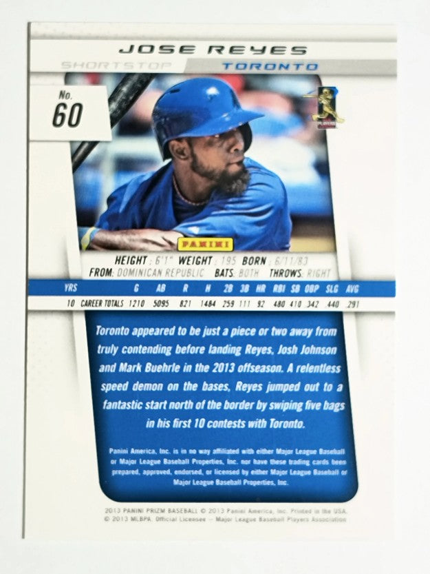 2013 Panini Prizm #60 Jose Reyes