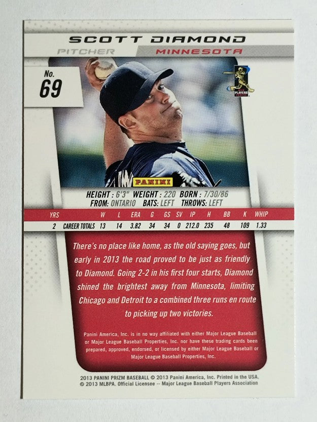 2013 Panini Prizm #69 Scott Diamond
