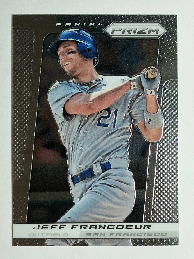 2013 Panini Prizm #117 Jeff Francoeur