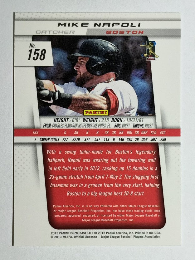 2013 Panini Prizm #158 Mike Napoli