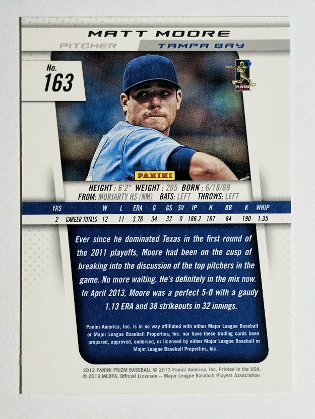 2013 Panini Prizm #163 Matt Moore