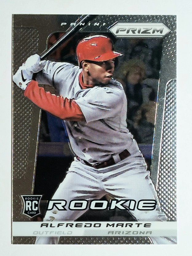 2013 Panini Prizm #201 Alfredo Marte RC