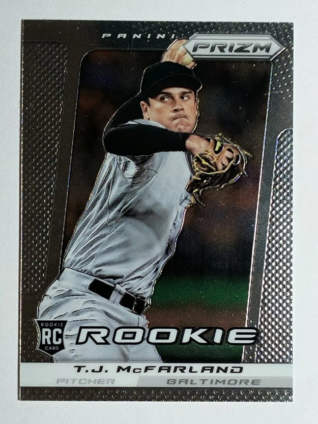 2013 Panini Prizm #212 T.J. McFarland RC