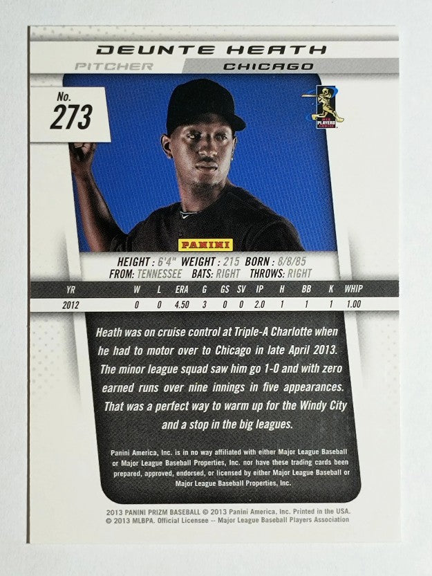 2013 Panini Prizm #273 Deunte Heath RC