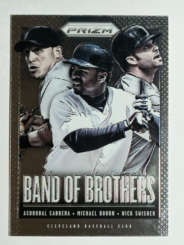 2013 Panini Prizm Band of Brothers 8 Asdrubal Cabrera/Michael Bourn/Nick Swisher
