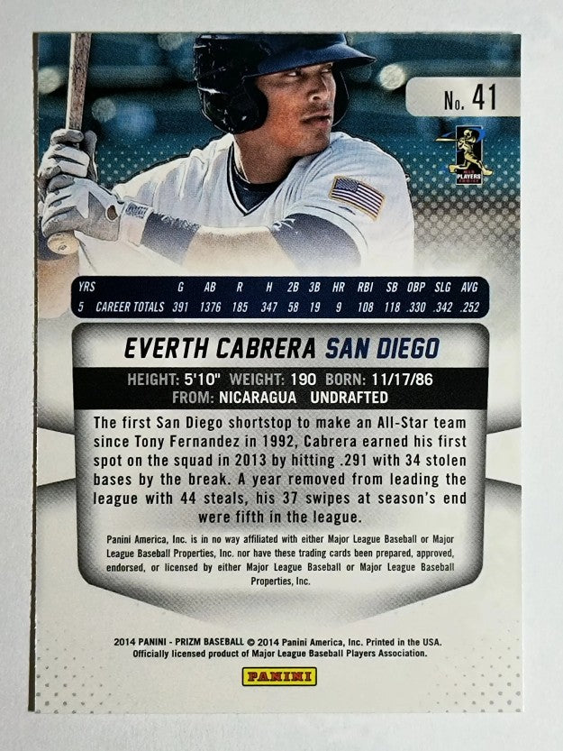 2014 Panini Prizm #41 Everth Cabrera