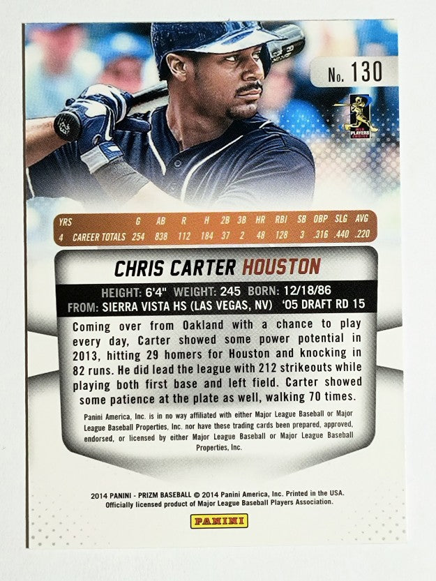 2014 Panini Prizm #130 Chris Carter