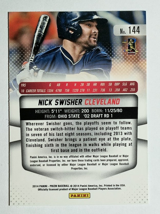 2014 Panini Prizm #144 Nick Swisher