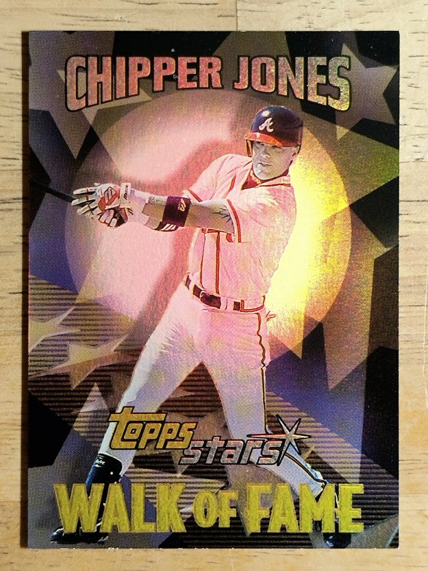 2000 Topps Stars Walk of Fame #WF8 Chipper Jones