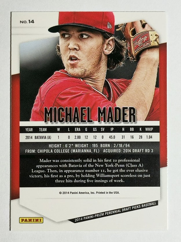 2014 Panini Prizm Perennial Draft Picks #14 Michael Mader