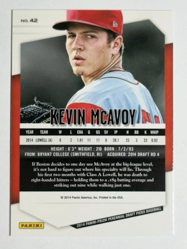 2014 Panini Prizm Perennial Draft Picks #42 Kevin McAvoy