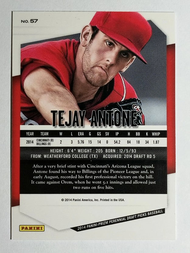 2014 Panini Prizm Perennial Draft Picks #57 Tejay Antone