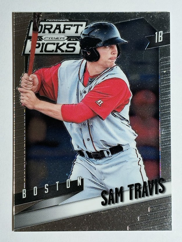 2014 Panini Prizm Perennial Draft Picks #58 Sam Travis