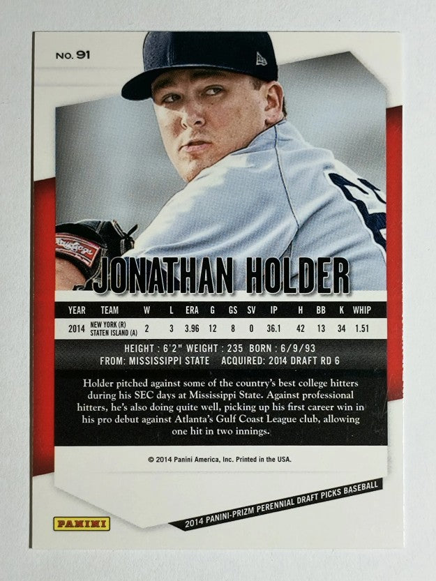 2014 Panini Prizm Perennial Draft Picks #91 Jonathan Holder