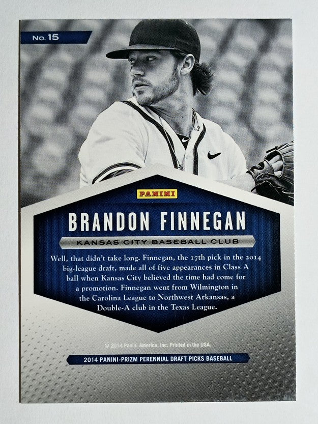 2014 Panini Prizm Perennial Draft Picks Draft Class #15 Brandon Finnegan