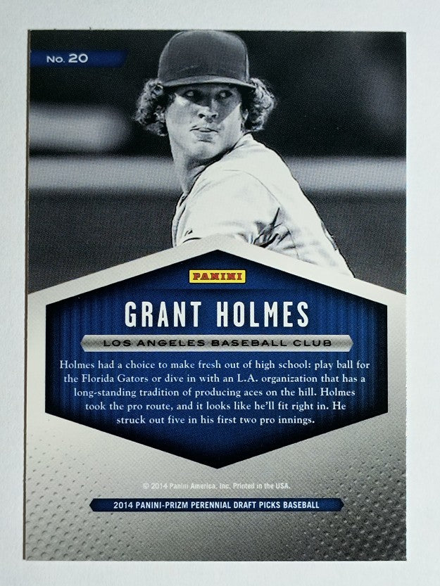 2014 Panini Prizm Perennial Draft Picks Draft Class #20 Grant Holmes