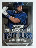 2014 Panini Prizm Perennial Draft Picks Draft Class #48 Monte Harrison