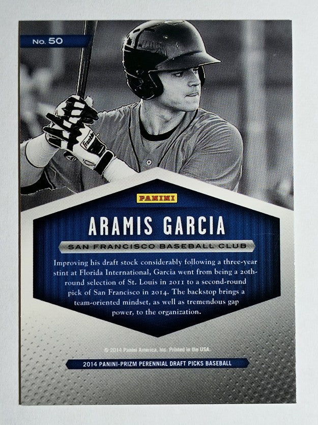 2014 Panini Prizm Perennial Draft Picks Draft Class #50 Aramis Garcia