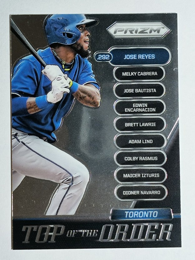 2014 Panini Prizm Top of the Order #8 Jose Reyes