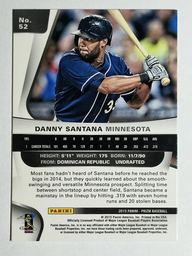 2015 Panini Prizm #52 Danny Santana