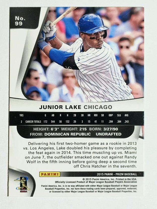 2015 Panini Prizm #99 Junior Lake