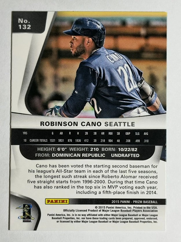 2015 Panini Prizm #132 Robinson Cano