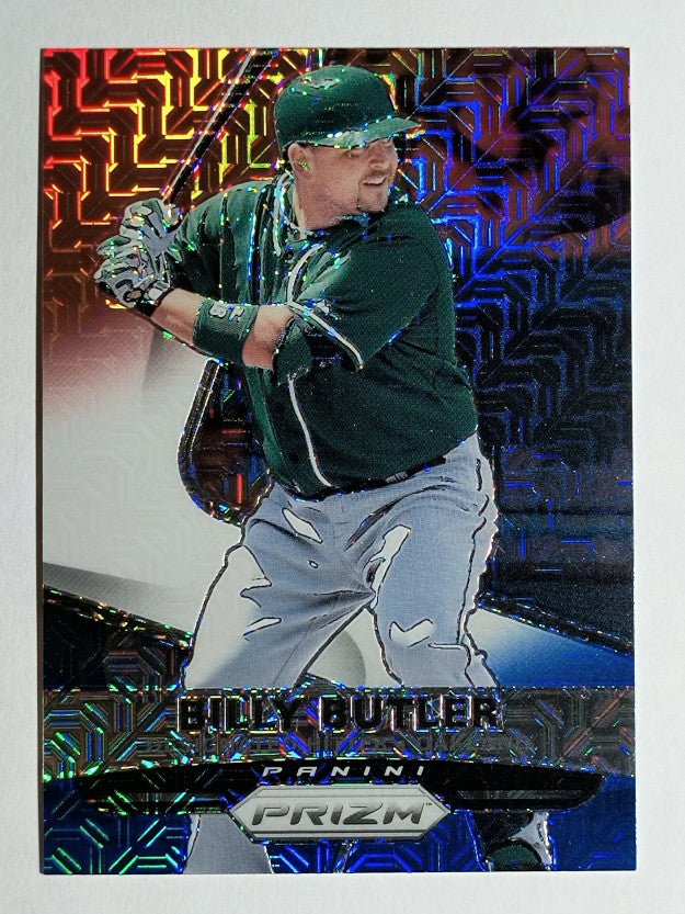 2015 Panini Prizm Prizms Red White and Blue Mojo #33 Billy Butler