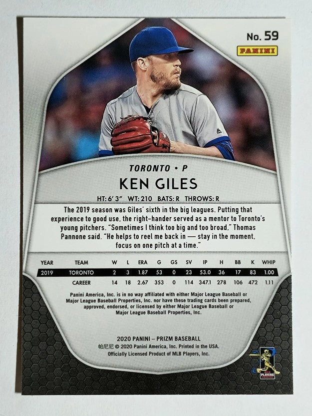 2020 Panini Prizm #59 Ken Giles
