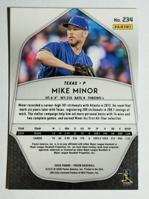 2020 Panini Prizm #234 Mike Minor