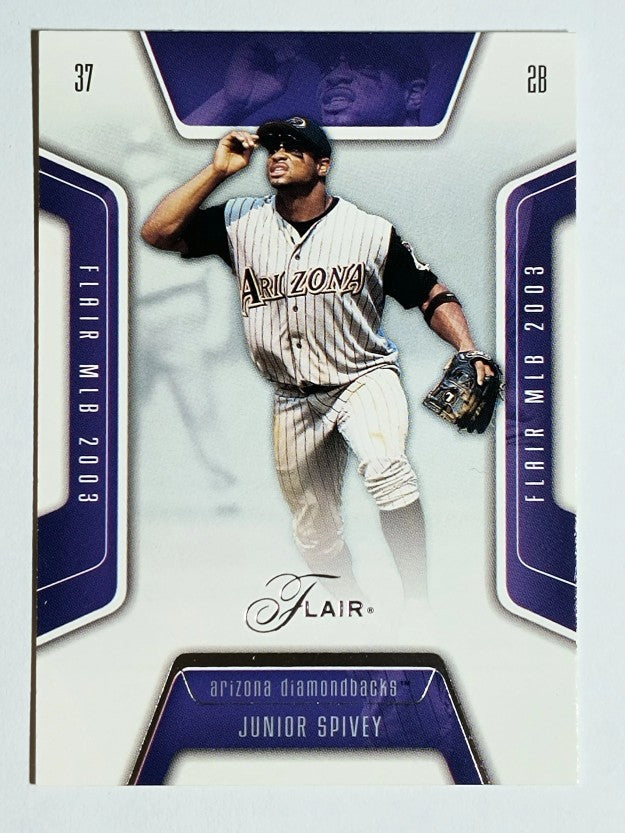 2003 Flair #3 Junior Spivey