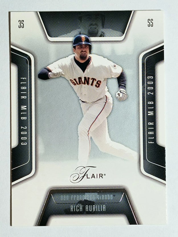 2003 Flair #4 Rich Aurilia